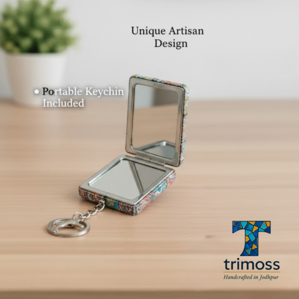 Trimoss Vanity Mirror Mandala Art