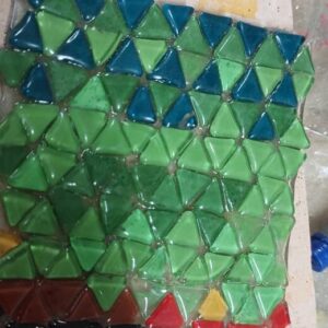 Green Mosaic Art (Copy)